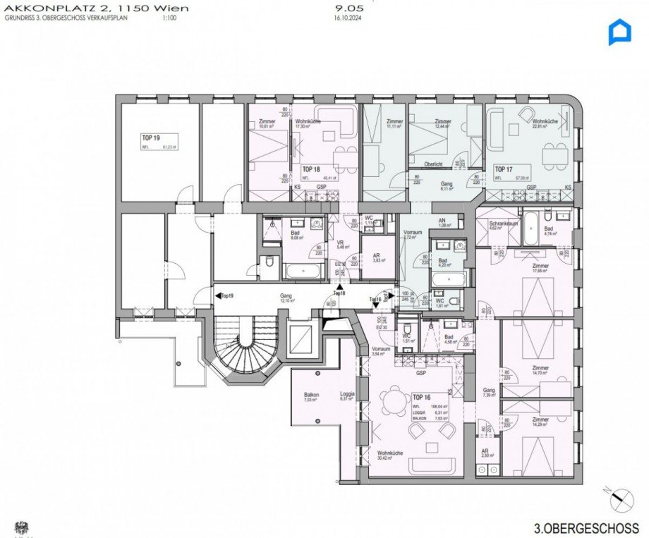  Etagenwohnung Wien,Rudolfsheim-F�nfhaus