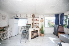  +OASE am See zum Wohlf�hlen, Wohnwagenhaus im Storchencamp, Ruster Bucht, provisionsfrei ,D+