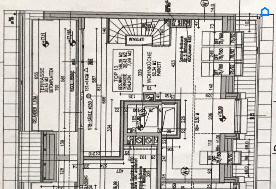  Dachgeschosswohnung Wien