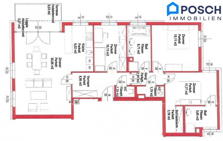  Etagenwohnung Wien