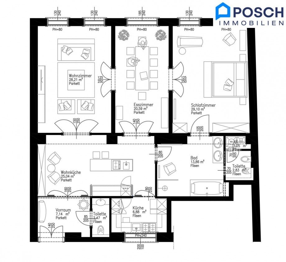  Etagenwohnung Wien