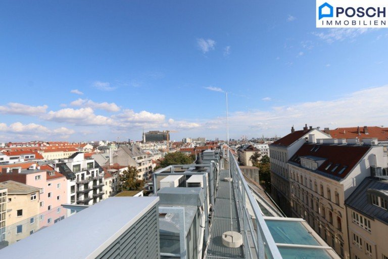  Wien Dachgeschosswohnung ERFOLGREICH VERMITTELT !!! Hell-modern- und hochwertigst ausgestattete Dachgescho�-Maisonette in Ruhelage