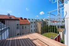  ERSTBEZUG, UNABH�NGIG v. fossilen Brennstoffen, Dachgeschoss NEU mit modernster Ausstattung 77,07m� Wohnfl�che, 3 Zimmer plus Nebenr�ume, auch Altbau Etagen-Wohnungen, W�rmepumpe, Klima