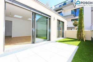 Hauptbild LUXUS- WIE NEU, HOFTRAKT Ruhelage, 2 Zimmer, 1.OG, Große Süd-Terrasse mit Gründach, Pauschale allinklusiv Miete, Maßeinbau-Küche, zugfreie Deckenkühlung, FBH, Alarmanlage, Garage, Lift, barrierefrei