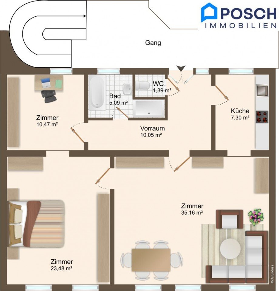  Etagenwohnung Wien
