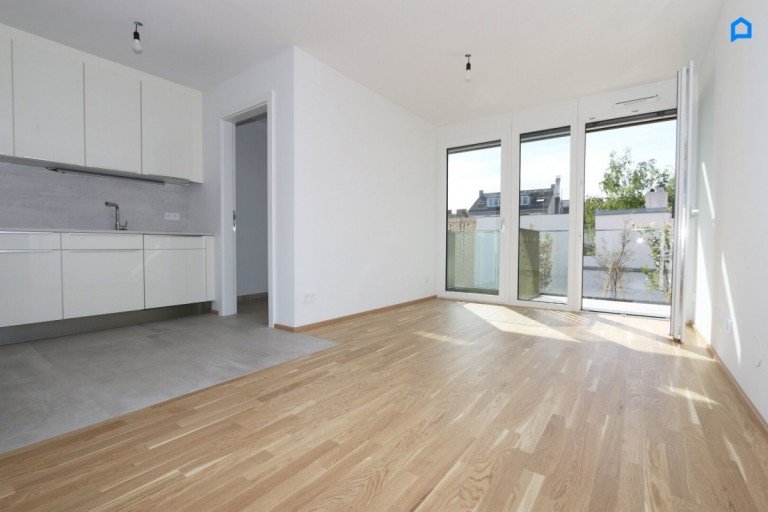  Wien - Hernalser Haupstra�e, Rosensteingasse, Ottakringerstra�e Etagenwohnung LUXUS-Wohnung, 2 Zimmer, Pauschalmiete, West-Balkon,Ma�einbau-K�che, zugfreie Deckenk�hlung, FBH, Alarmanlage, Garage, Lift, barrierefrei