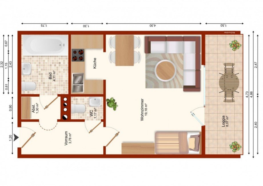  Etagenwohnung Wien