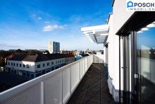  * LUXUS Dachgeschoss* ERSTBEZUG, 4 Zimmer, 178m� Terrassen/ Balkone * D * und Wohnung auf einer Ebene, opt.Tiefgaragenplatz *
