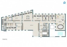  +Modernes B�ro 545m� (oder auf 2x270m� teilbar) , 15-20 R�ume insgesamt m�glich,  Teek�che, Toiletten, optionale PKW Stellpl�tze, optionaler Keller+