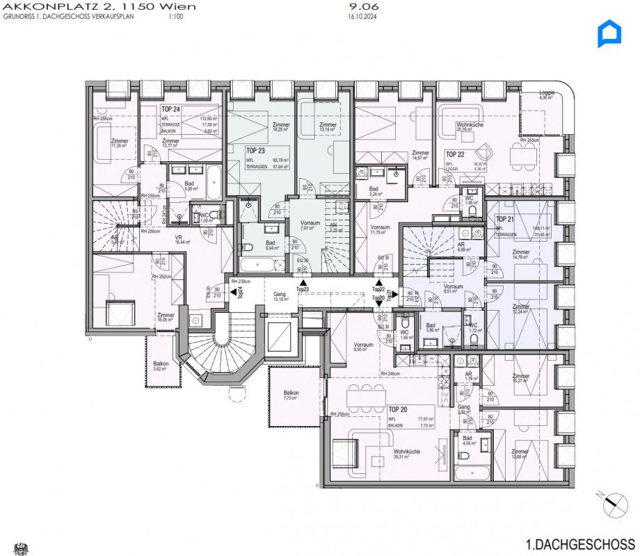  Dachgeschosswohnung Wien,Rudolfsheim-F�nfhaus