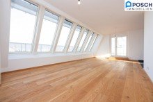  * LUXUS Dachgeschoss* ERSTBEZUG, 4 Zimmer, 178m� Terrassen/ Balkone * D * und Wohnung auf einer Ebene, opt.Tiefgaragenplatz *
