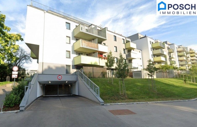  Wien - U-Bahn Oberlaa Tiefgarage Tiefgaragenplatz Susi Nicolettiweg, Einfahrt Laaerbergstra�e