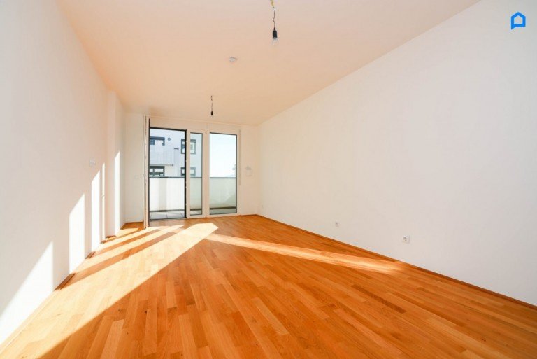  Wien - Perfektastra�e U6, SCS, Stipcakgasse Etagenwohnung ERSTBEZUG ,Modernes 2-Zimmer-Apartment mit Balkon im 6. OG plus 12m� Balkon