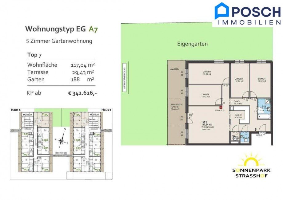  Wohnung Strasshof an der Nordbahn