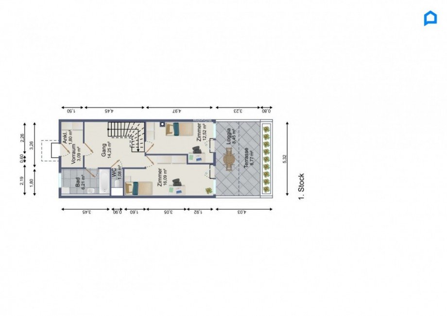 GR 1.OG Maisonettewohnung Wien