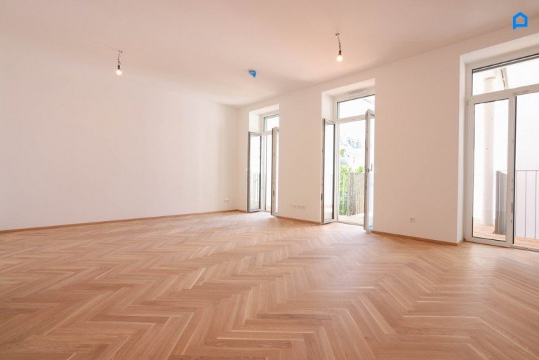  Wien,Rudolfsheim-F�nfhaus - U3 Station H�tteldorf u. Johnstra�e Etagenwohnung ERSTBEZUG, RUHIG, JETZT einziehen! Kernsanierter Albau mit modernster Ausstattung 106 m� Wohnfl�che, TOP16 / 4 Zimmer plus Nebenr�ume 13,4m� SW-Balkon-Loggia