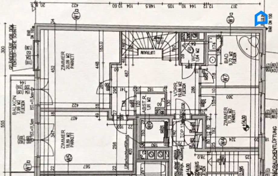  Dachgeschosswohnung Wien