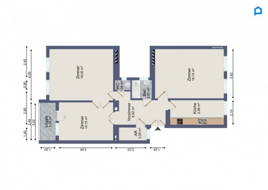  Etagenwohnung Wien,Hietzing