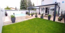 Garten mit Pool Neuwertig !  Exklusives Reiheneckhaus TOP Ausstattung inkl. mit POOL  in idyllischer Ruhelage - Perfekt f�r Paare & Familien, VOLLAUSSTATTUNG !