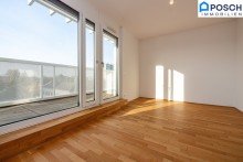  * LUXUS Dachgeschoss* ERSTBEZUG, 4 Zimmer, 178m� Terrassen/ Balkone * D * und Wohnung auf einer Ebene, opt.Tiefgaragenplatz *