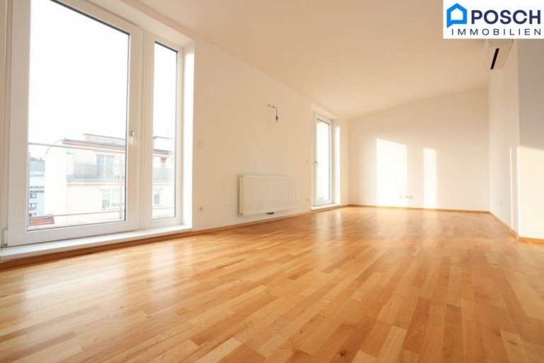  Wien,Favoriten - Gellertplatz, Hauptbahnhof, Reumannplatz, Amalienbad Dachgeschosswohnung +ERSTBEZUG + 360 Grad online Tour + Ger�umige - helle 3 -Zimmer Dachgeschoss Maisonette+ 47,55 m� Wohnk�che + 2 Terrassen / Balkon+