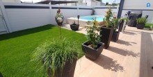  Neuwertig !  Exklusives Reiheneckhaus TOP Ausstattung inkl. mit POOL  in idyllischer Ruhelage - Perfekt f�r Paare & Familien, VOLLAUSSTATTUNG !