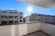  ERSTBEZUG ,Modernes 2-Zimmer-Apartment mit Balkon im 6. OG plus 12m� Balkon