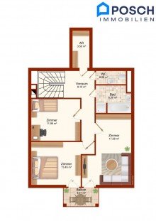  ! 4 Zimmer, Gro�z�gige Maisonette, in absoluter Gr�nruhelage, Balkon, Loggia, Tiefgaragenplatz !