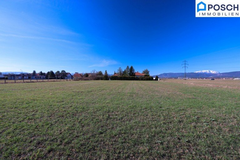  Neunkirchen - Peisching Wohngrundst�ck +SCHNEEBERGBLICK+ Gro�z�giges Ebenes Grundst�ck mit 6.375m� Bauland + parzellierbar + Altbestand aus ca. 1968 + aufstockbar + Gute Bausubstanz + Siedlungsgrenze + Gr�nblick +D+Neunkirchen-Peisching-Wiener Neustadt+