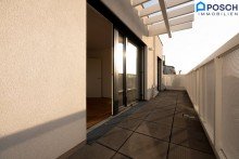  * LUXUS Dachgeschoss* ERSTBEZUG, 4 Zimmer, 178m� Terrassen/ Balkone * D * und Wohnung auf einer Ebene, opt.Tiefgaragenplatz *